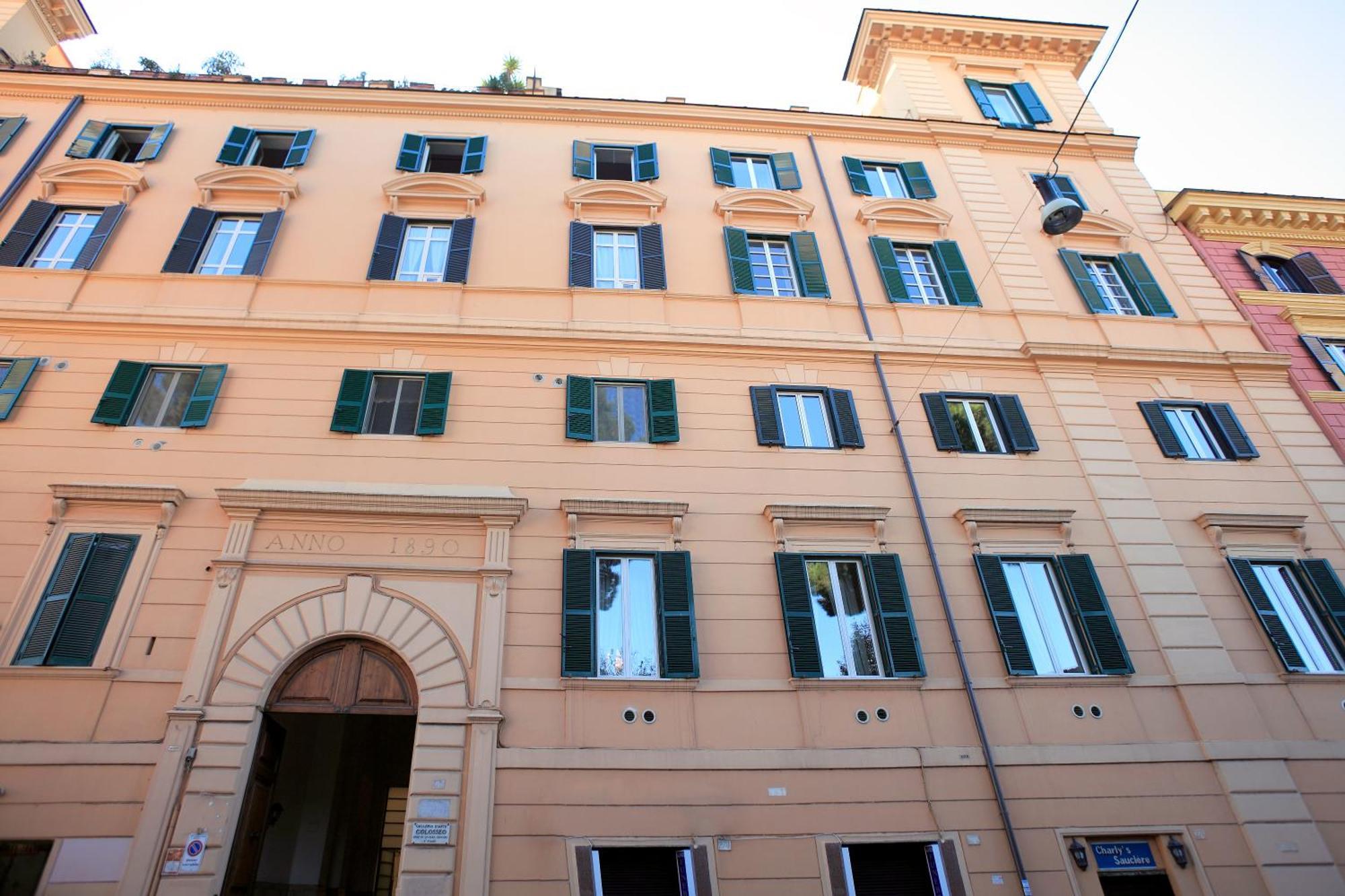 Appartamento D'Epoca Colosseo Art Gallery Rom Eksteriør billede